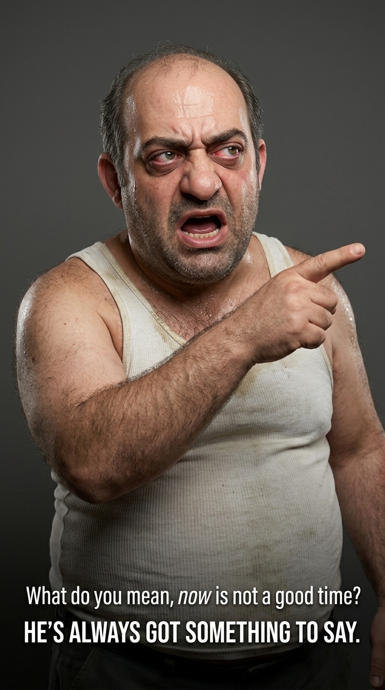Low Key Larry, mid-complaint